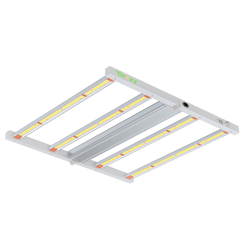 GROZY GR-E 400W LED Grow Light Bar Full Spectrum for Indoor Grow Tent Veg Flower