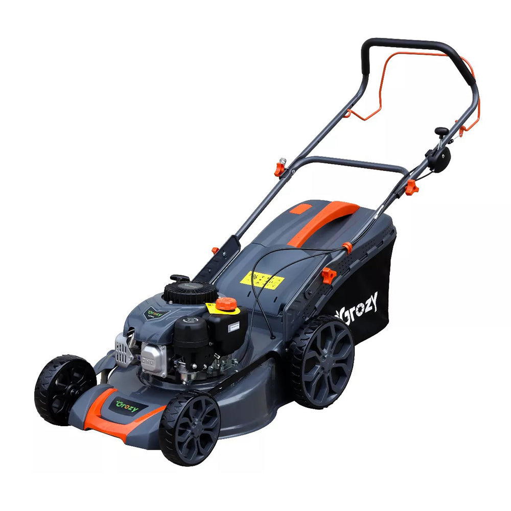 Petrol Lawn Mower 46cm Self-Propelled 3-in-1 System Lawnmower 4-Stroke