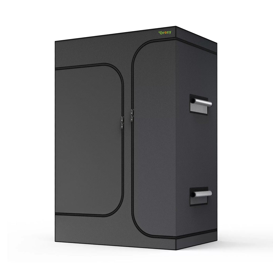 Grozy 2-in-1 Indoor Grow Tent 120x90x180cm Mylar Room for Hydroponics Growing System