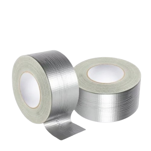 Silver Foil Aluminum Insulation Duct Tape 50mm*50m for Ducting Ventilation Kit