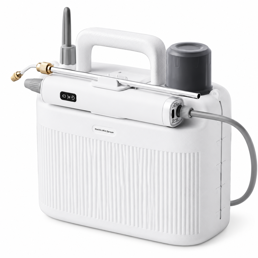 5L Electric Garden Sprayer 2200mAh Rechargeable Battery Plant Mister Adjustable
