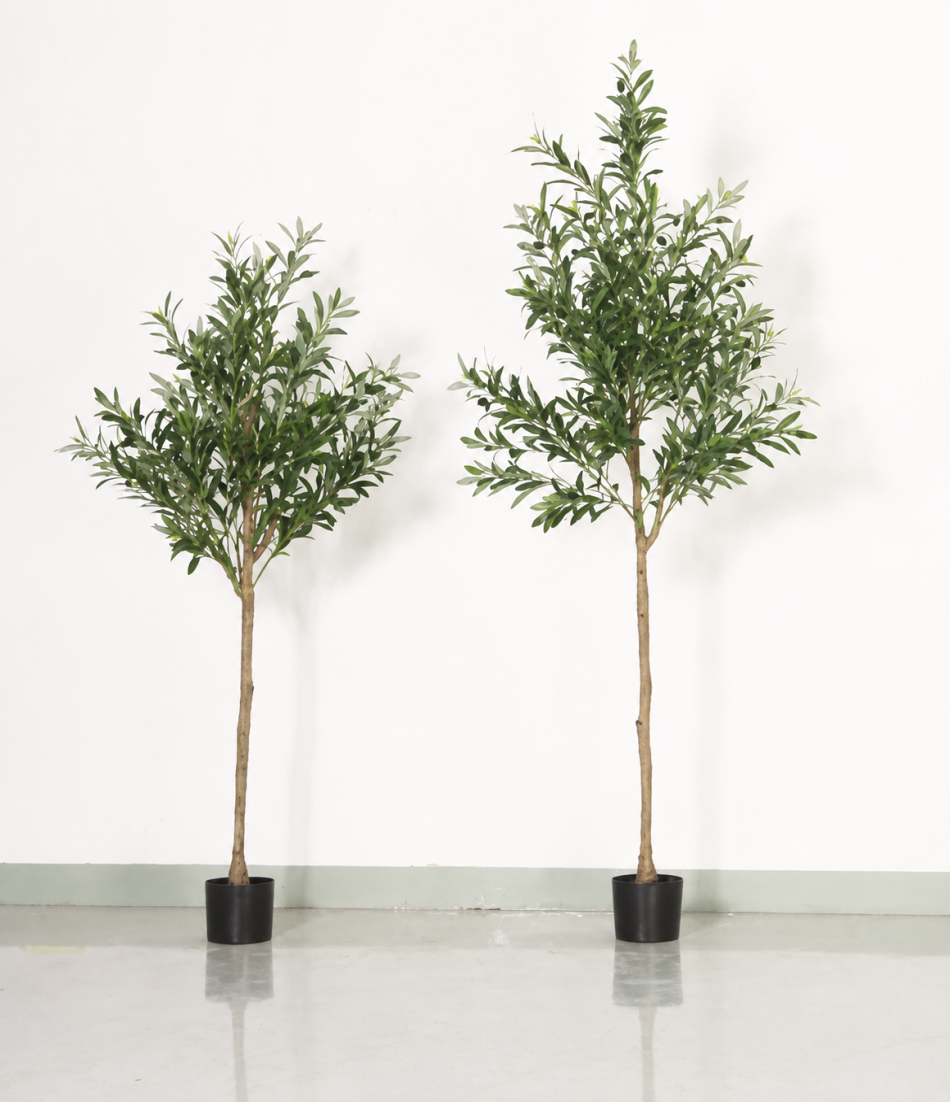 Artificial Plant Olive Tree Fake Plants Home Garden Office Indoor Decoration