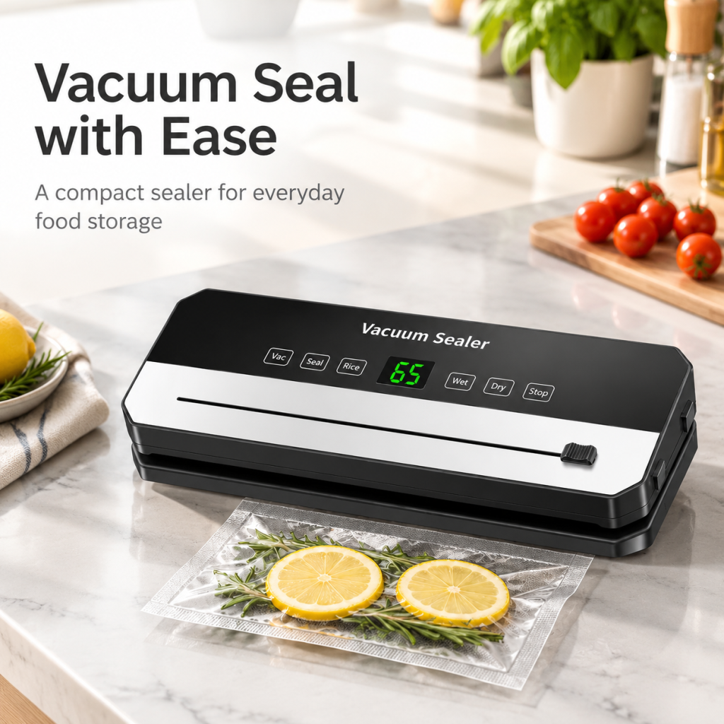 Vacuum Sealer Automatic Sealing Machine Built-in Cutter Starter 50 Free Bags AU