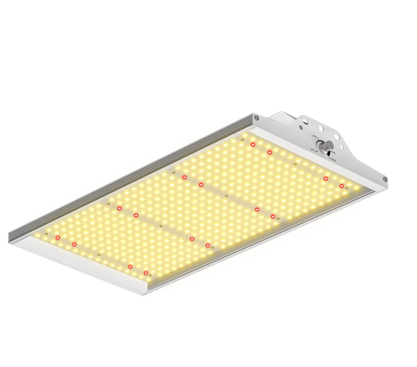 GR 100W Quantum LED Grow Light Sunlike Full-Spectrum Fit All Stages Plant