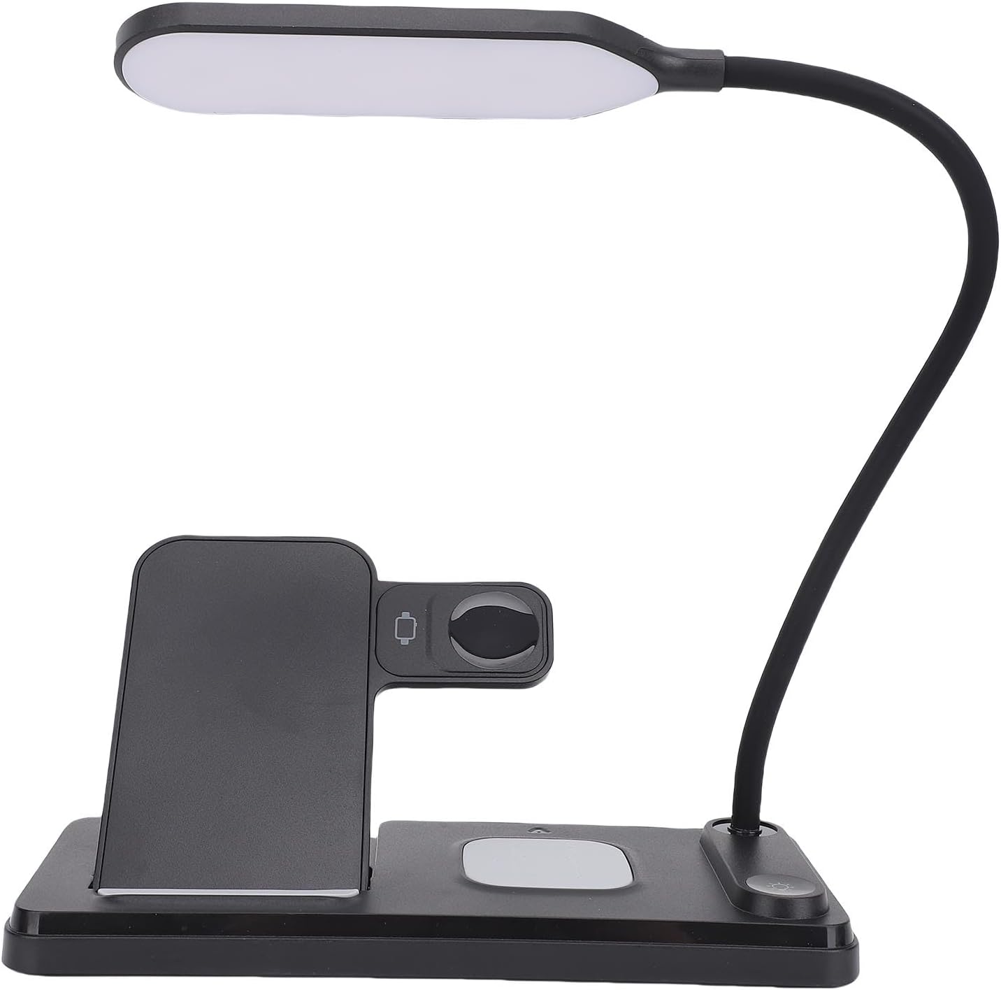 10W Quick Charge LED Lamp Wireless Charger Multifunction Wireless Phone Watch Earbuds Charging Station