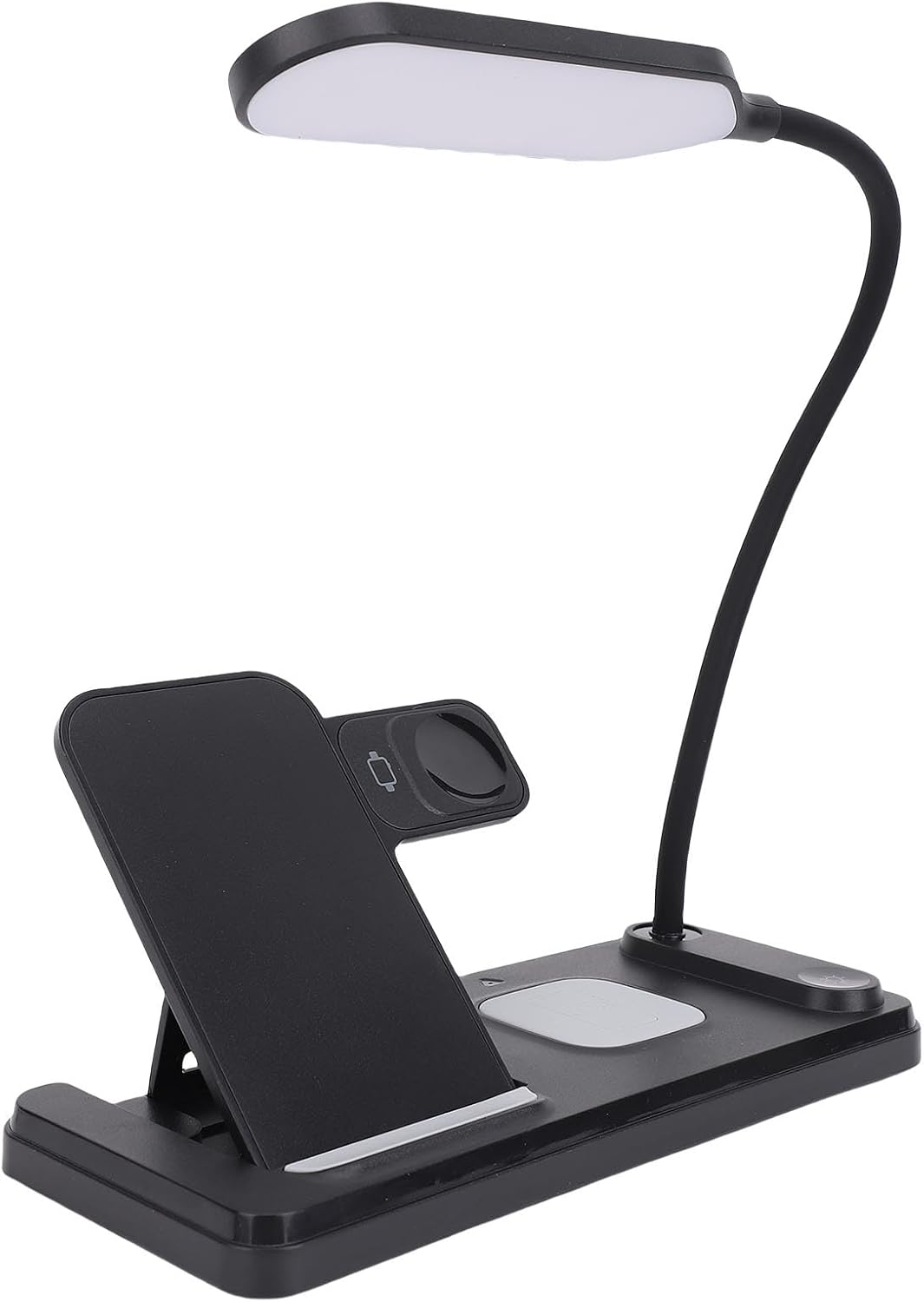 10W Quick Charge LED Lamp Wireless Charger Multifunction Wireless Phone Watch Earbuds Charging Station