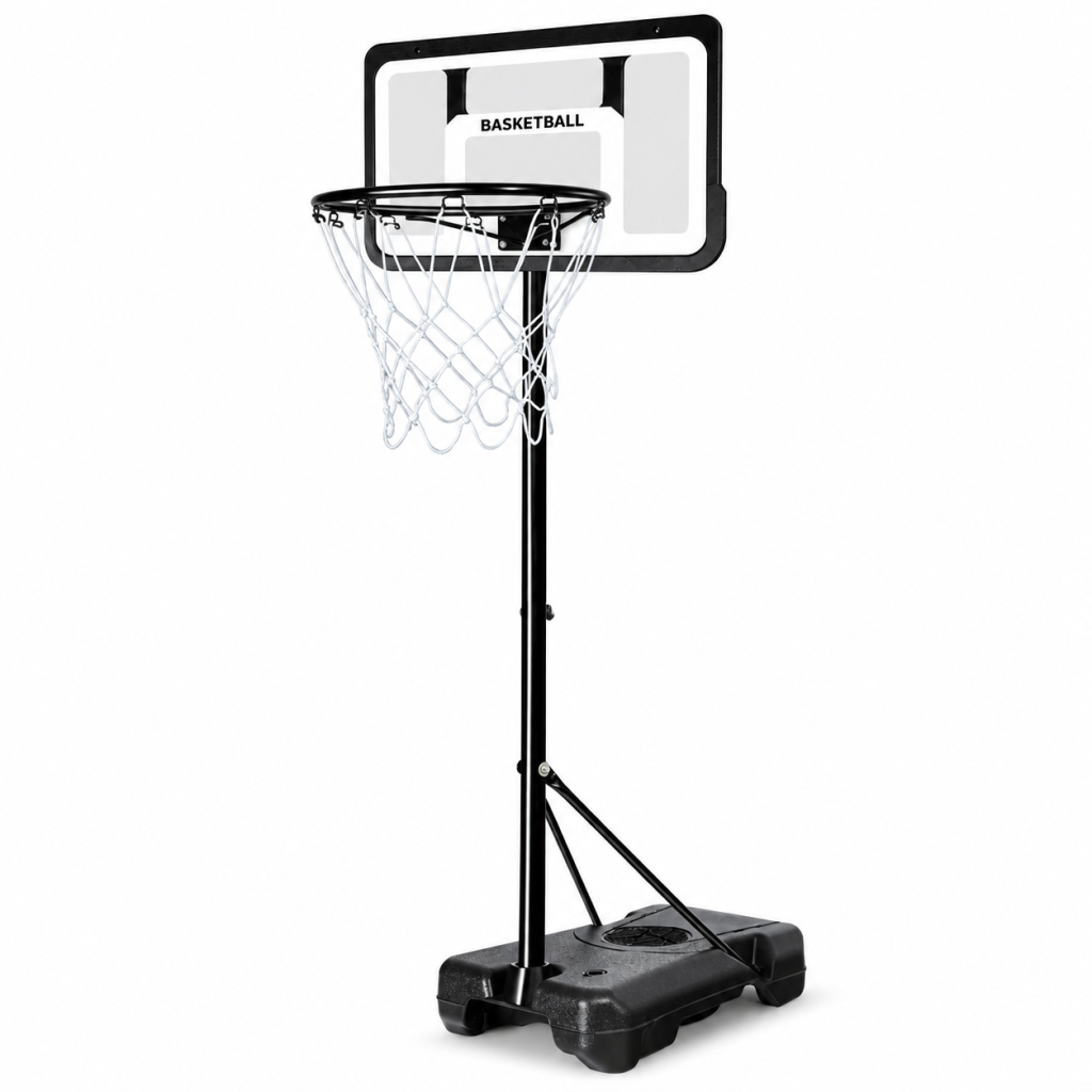 2-2.5M Basketball Stand System Hoop Net Ring Portable Base Height Adjustable Kid