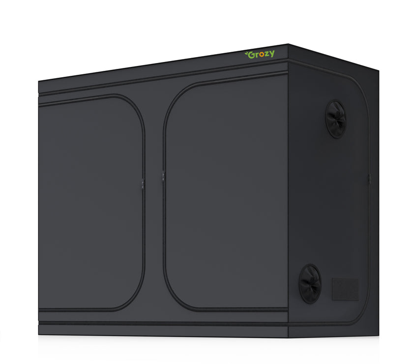 120 x 120 x 200 grow tent GROZY Grow Tent 240x120x200cm Grow Room for Hydroponics Growing System