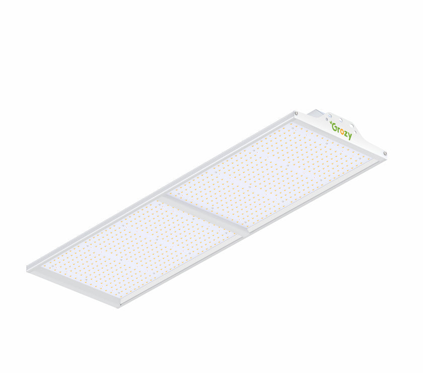 GR 200W LED Grow Light Sunlike Full-Spectrum Efficiency Fit All Stages Plant (Rectangle Shape)