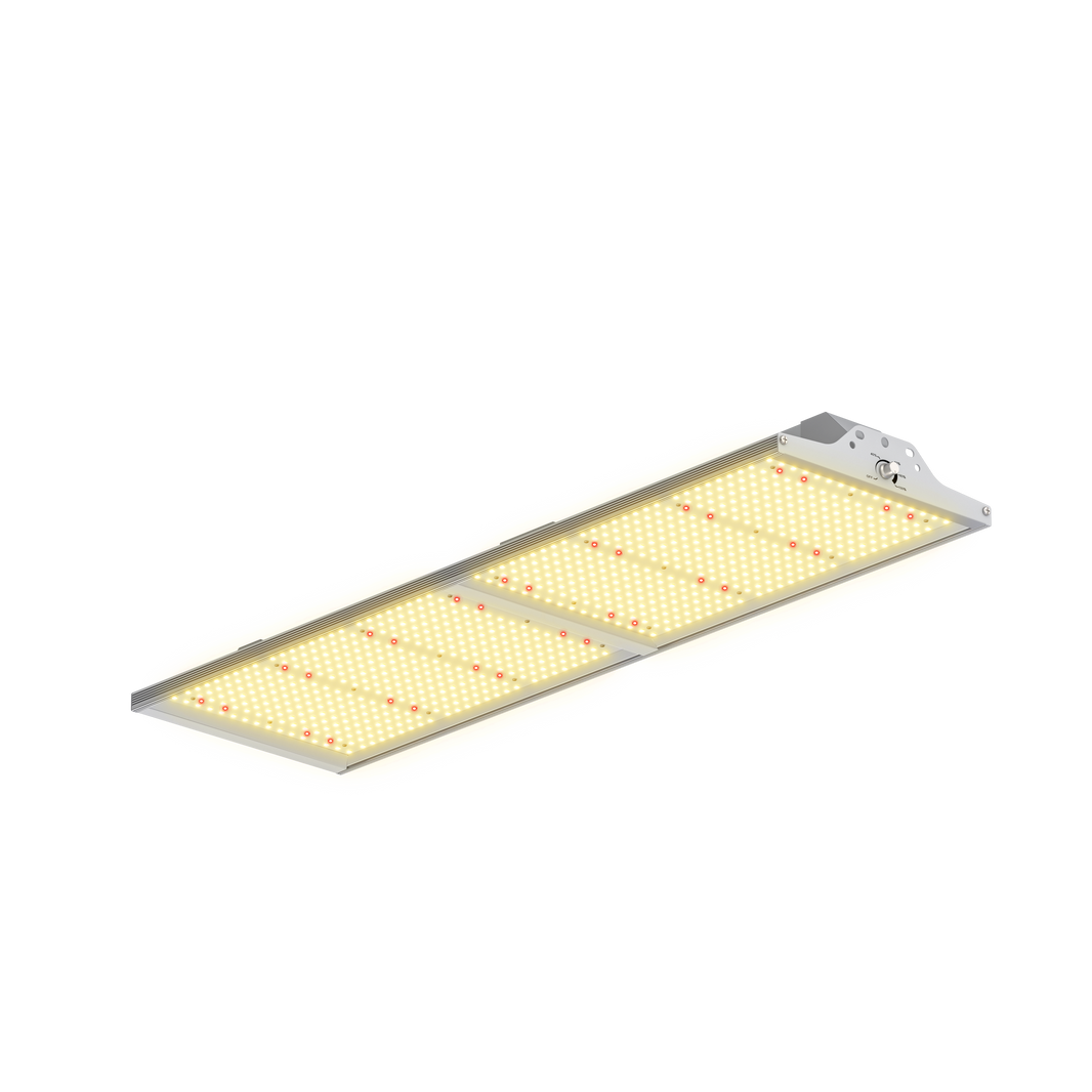 GR 200W LED Grow Light Sunlike Full-Spectrum Efficiency Fit All Stages Plant (Rectangle Shape)