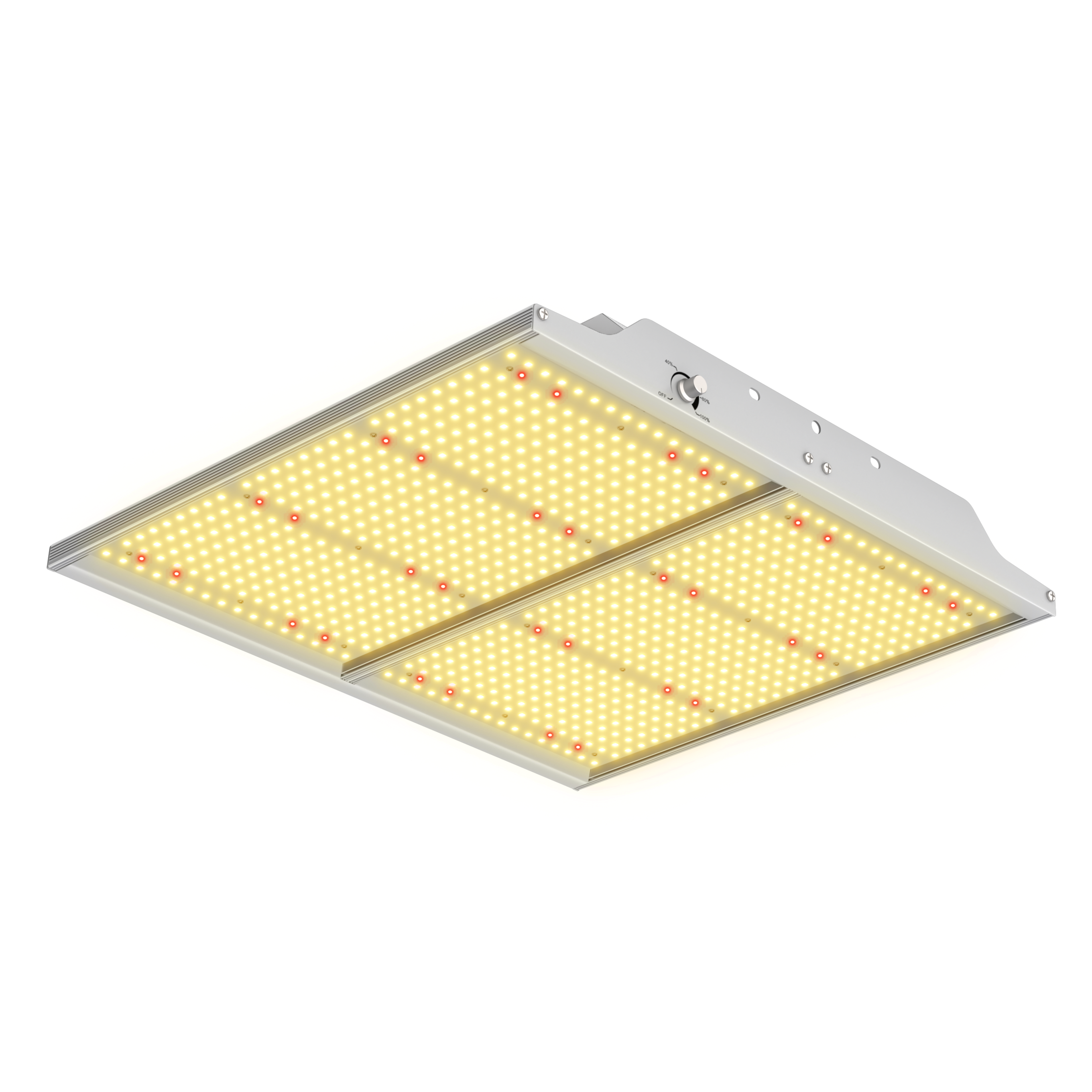 GR 200W Full Spectrum Quantum LED Grow Light for Indoor Grow (Square Shape)