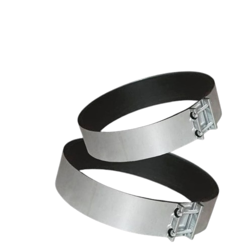 2 Pcs 8 inch Noise Reducer Clamps 8"/200mm for Hydroponics Duct Fan Carbon Filter Silencer
