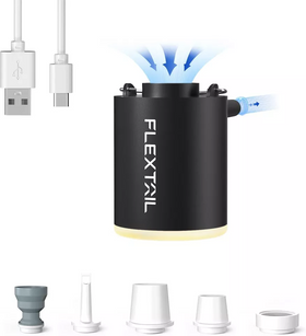 FLEXTAIL GEAR Tiny Pump Outdoor Air Pump Camping Equipment Electric Inflator USB