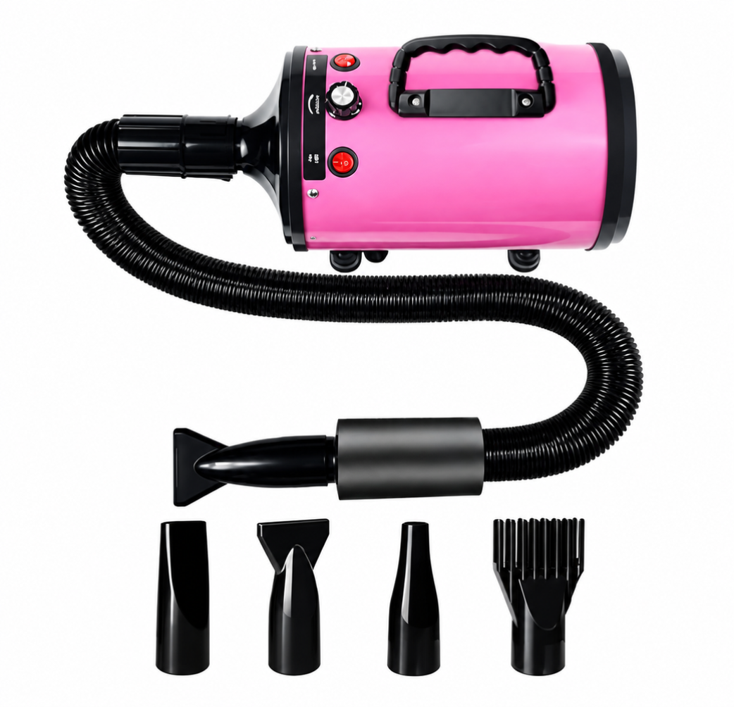 3200W Pet Hair Dryer Hairdryer Dog Cat Grooming Blower Blaster Heater Adjustable