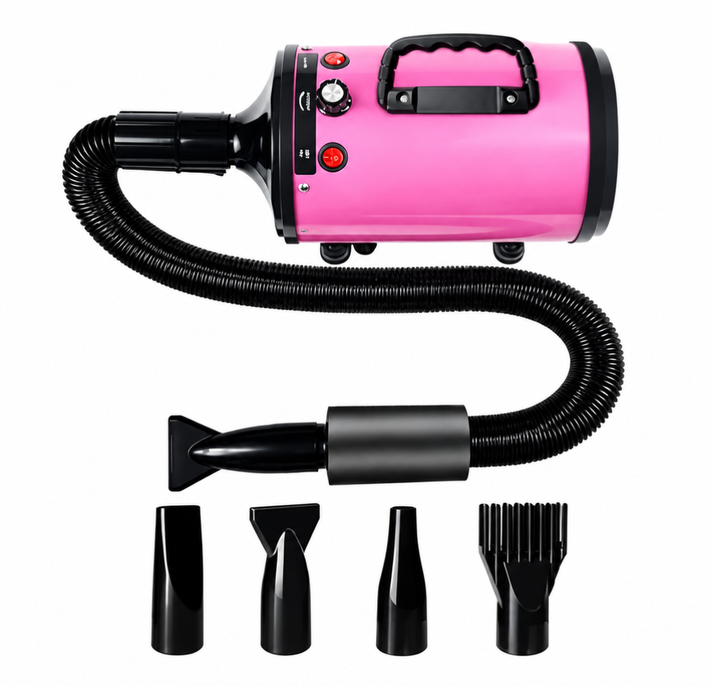 3200W Pet Hair Dryer Hairdryer Dog Cat Grooming Blower Blaster Heater Adjustable