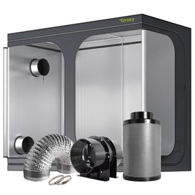 GROZY Hydroponics Grow Tent 6 inch Fan Ventilation Kit for Plants Indoor Grow Growing
