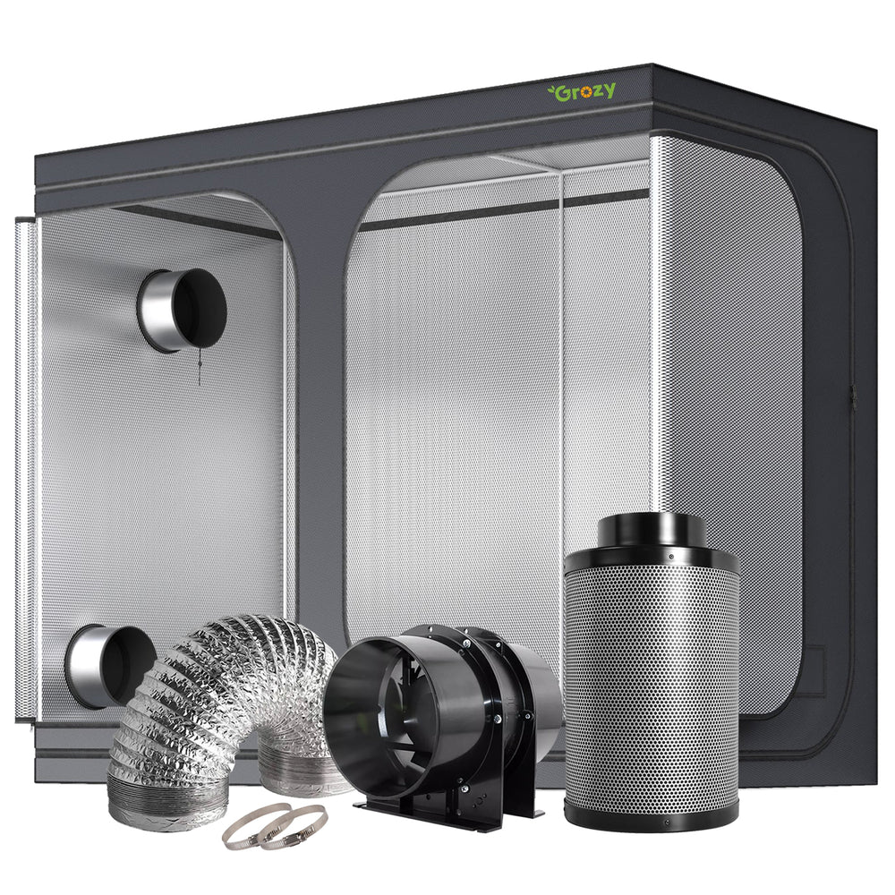 GROZY Hydroponics Grow Tent 6 inch Fan Ventilation Kit for Plants Indoor Grow Growing