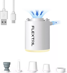 FLEXTAIL GEAR Tiny Pump Outdoor Air Pump Camping Equipment Electric Inflator USB
