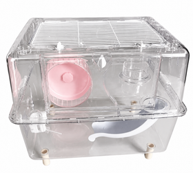 Hamster Mice Cage Habitat Openable Top Rats Guinea Pig Mouse Gerbil House Bed