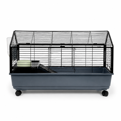 Rabbit Cage 100cm Metal Frame Hutch Hamster Pet Cages