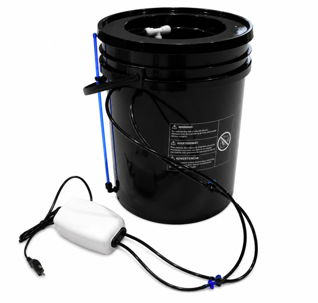 NEW 20L DWC & Drip Irrigation Growing System Hydroponics Recirculating Drip Watering