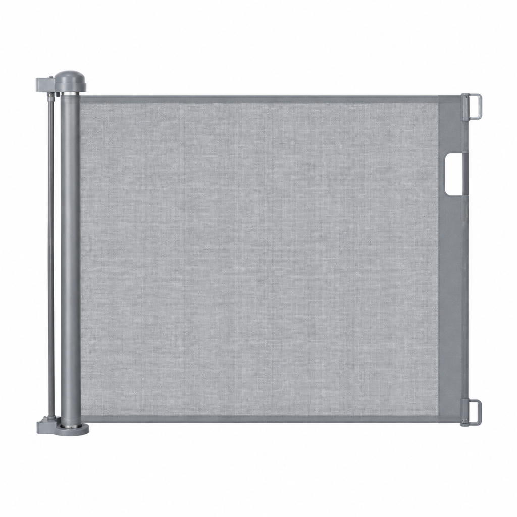 350 x 89 cmRetractable Baby Gate Safety Mesh Children Pet Dog Stairs Doorways