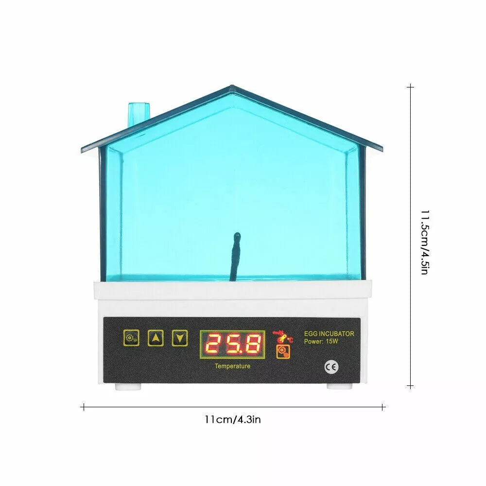 4 Eggs Mini Egg Incubator Digital LED Chicken Duck Poultry AU Standard