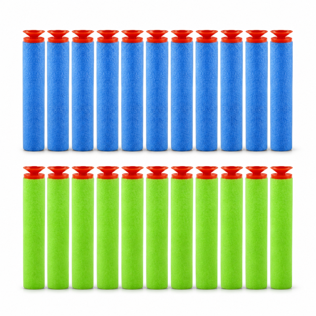 Foam Dart Bullets Refill Pack for Toy Blasters Soft EVA Suction Darts Kids Outdoor Game