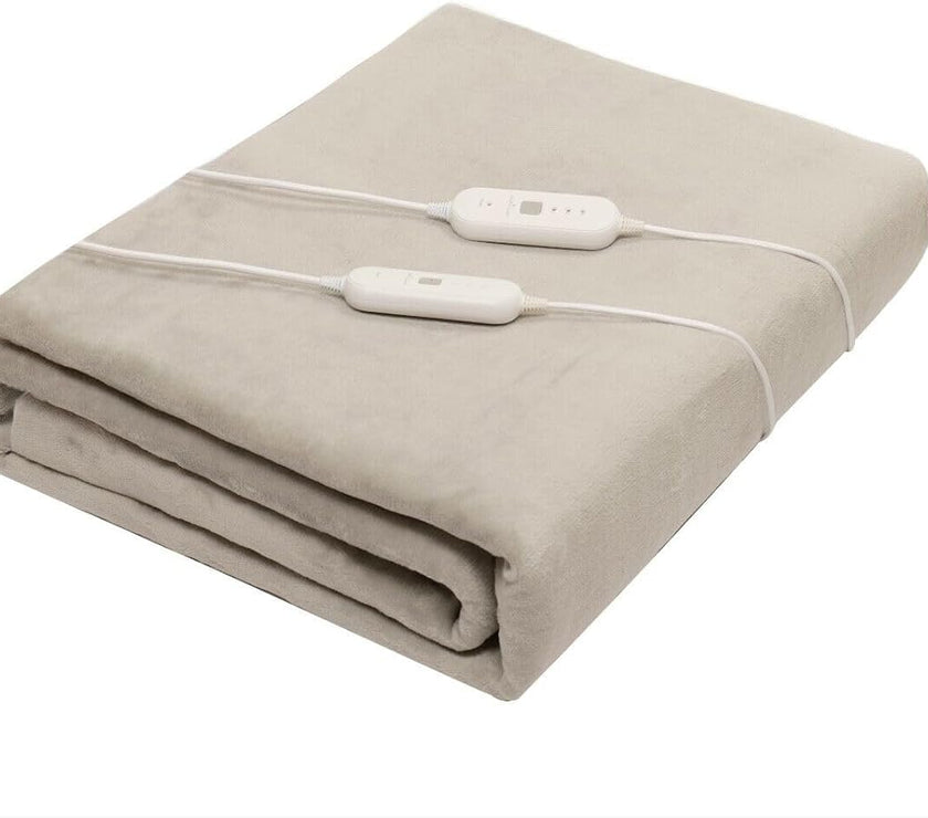 Electric Blanket Winter Warm Soft Velvet Heated Under Pads