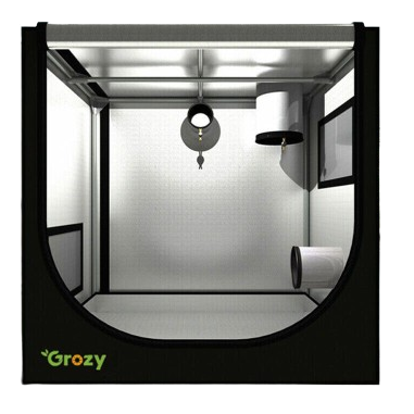 Grow Tent Hydroponics Plants Cloning Propagation Seedling Room 60x60x60cm