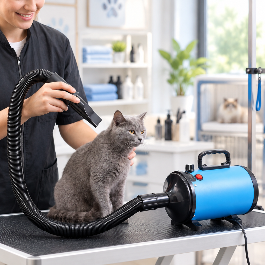 3200W Pet Hair Dryer Hairdryer Dog Cat Grooming Blower Blaster Heater Adjustable
