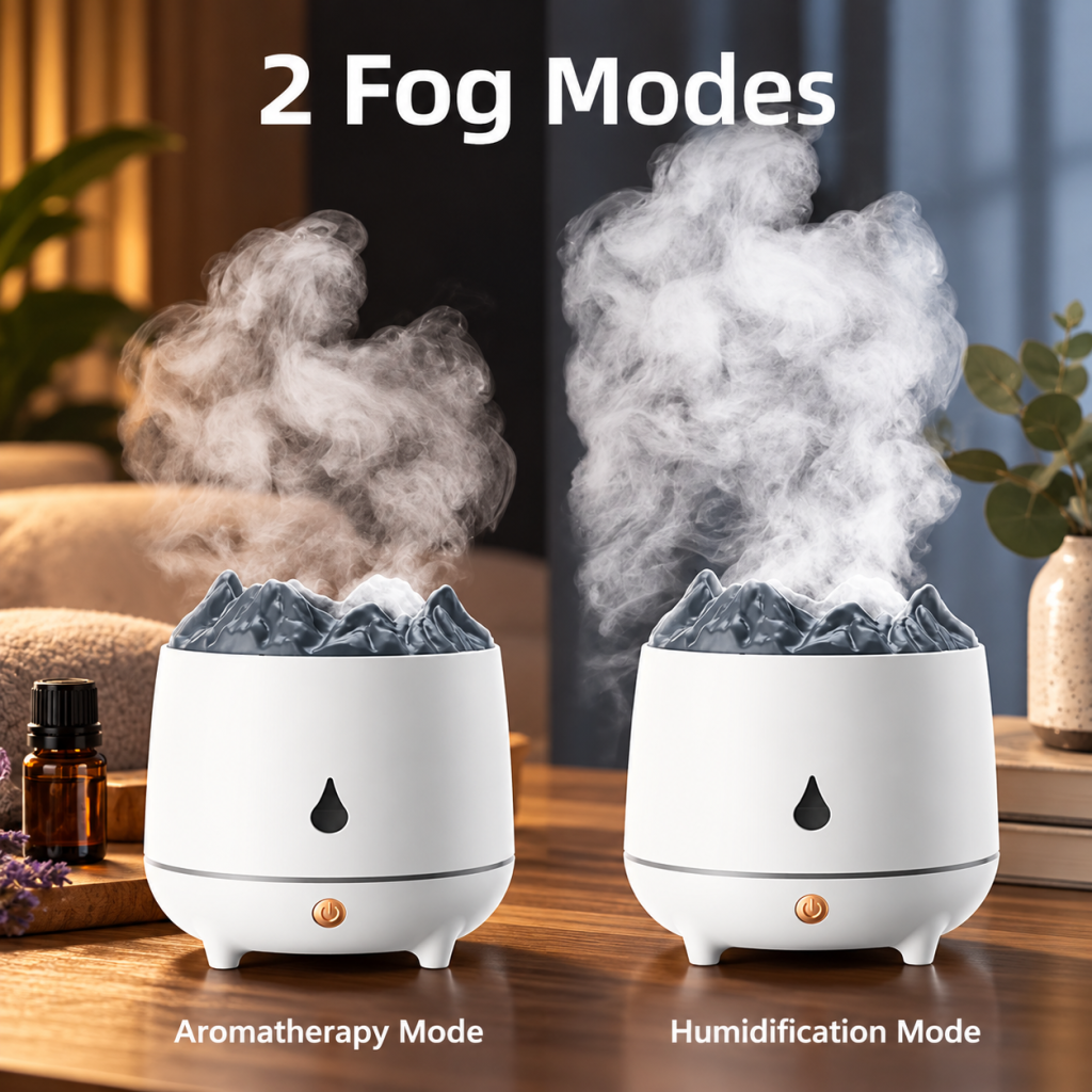 Air Humidifier LED Ultrasonic Mist Aroma Oil Diffuser Purifier Home 400ML USB AU