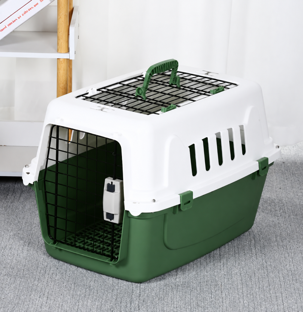 Portable Dog Cat Pet Carrier Crate Case Kennel Travel Carry Transporter Cage