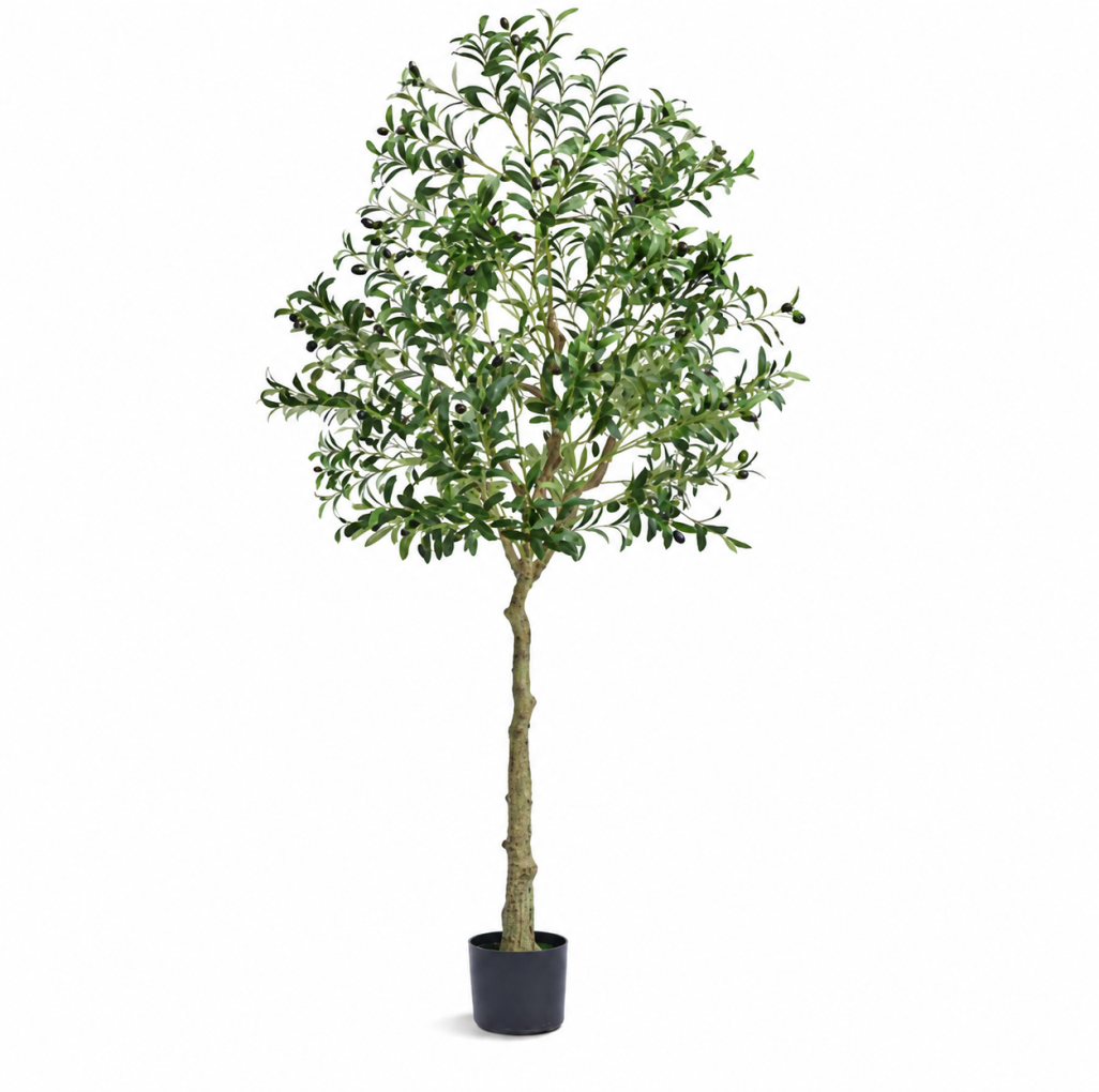 Artificial Plant Olive Tree Fake Plants Home Garden Office Indoor Decoration