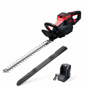 WORTH Brushless Cordless Hedge Trimmer, 24-In Dual-Action Blade, 3/4-In Cutting Capacity, Charger Included, Battery Not Included