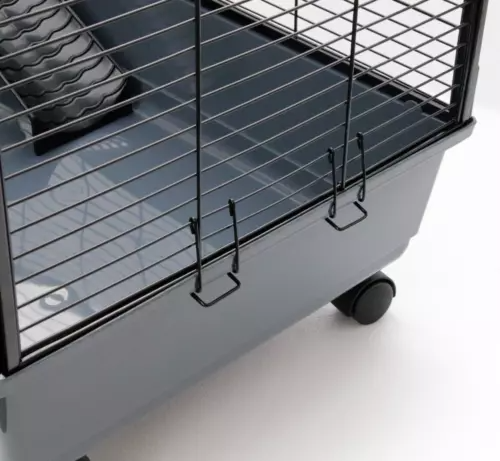 Rabbit Cage 100cm Metal Frame Hutch Hamster Pet Cages