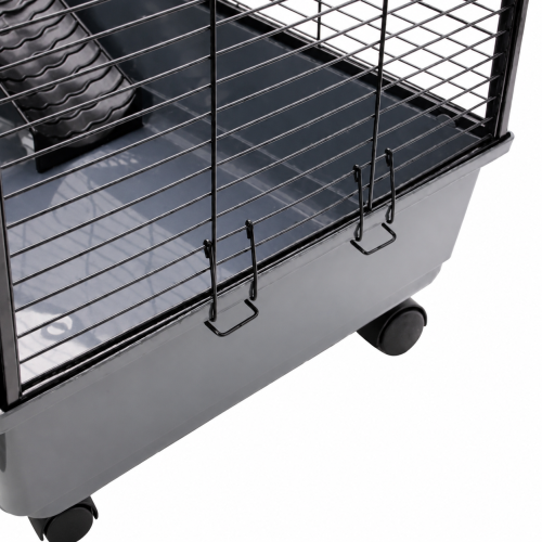 Rabbit Cage 100cm Metal Frame Hutch Hamster Pet Cages