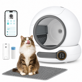FURRAW Smart Automatic Cat Litter Box Self-Cleaning Deodorization APP Control