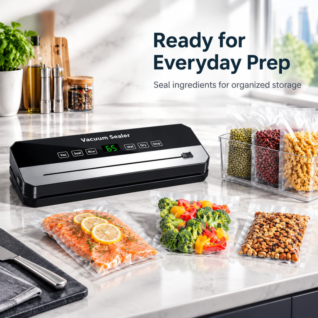 Vacuum Sealer Automatic Sealing Machine Built-in Cutter Starter 50 Free Bags AU