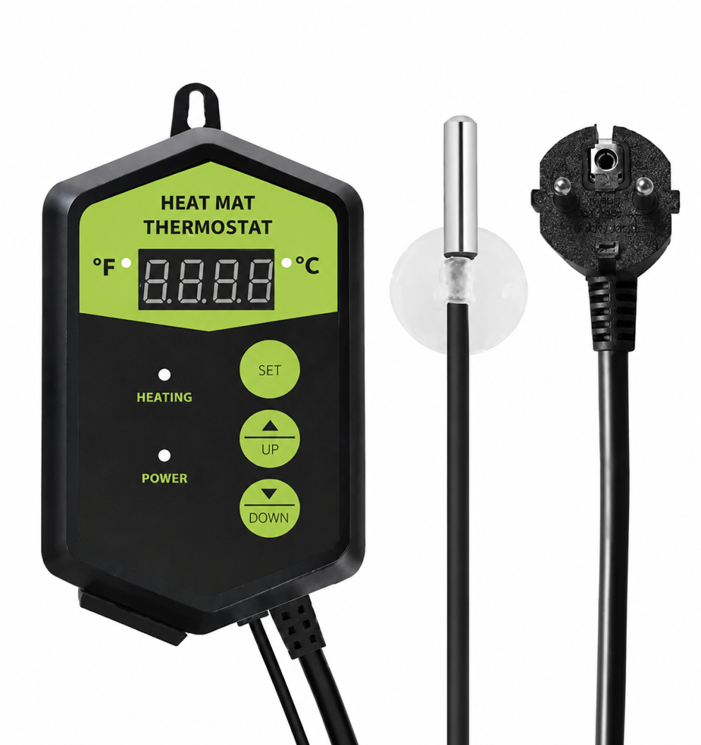Seedling Heat Mat Thermostat Germinating Digital Temperature Controller