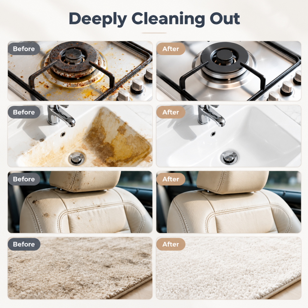 1500W High Pressure Steam Cleaner 1700ML Portable Home Kitchen Cleaning Machine