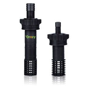 GROZY 13mm & 19mm Flow Fitting Kit Outlet Screens Extensions for Hydroponics Flood & Drain Tray