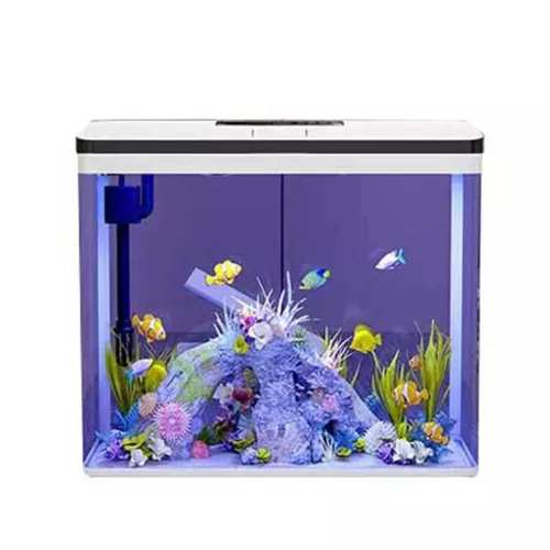 Aquarium 37L Fish Tank LED Light Complete Set Digital Display Touch Control