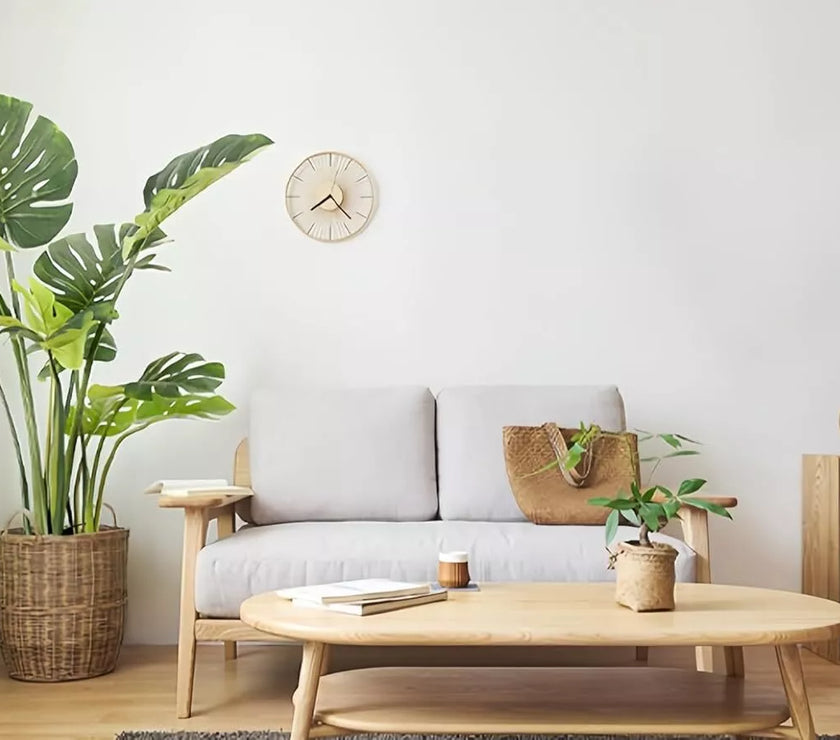 Artificial Monstera Deliciosa Plant 90CM Faux Tropical Palm Tree for for Home Office Decor