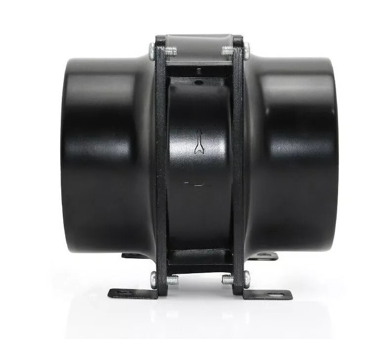 GROZY 4"/100mm Ventilation Kit Axial Fan Carbon Filter Duct Hydroponics Grow Tent Kit