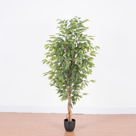 90cm/120cm Fake Banyan Trees Simulation Ficus Tree Artificial Plants Hotel Shopping Mall Decoration