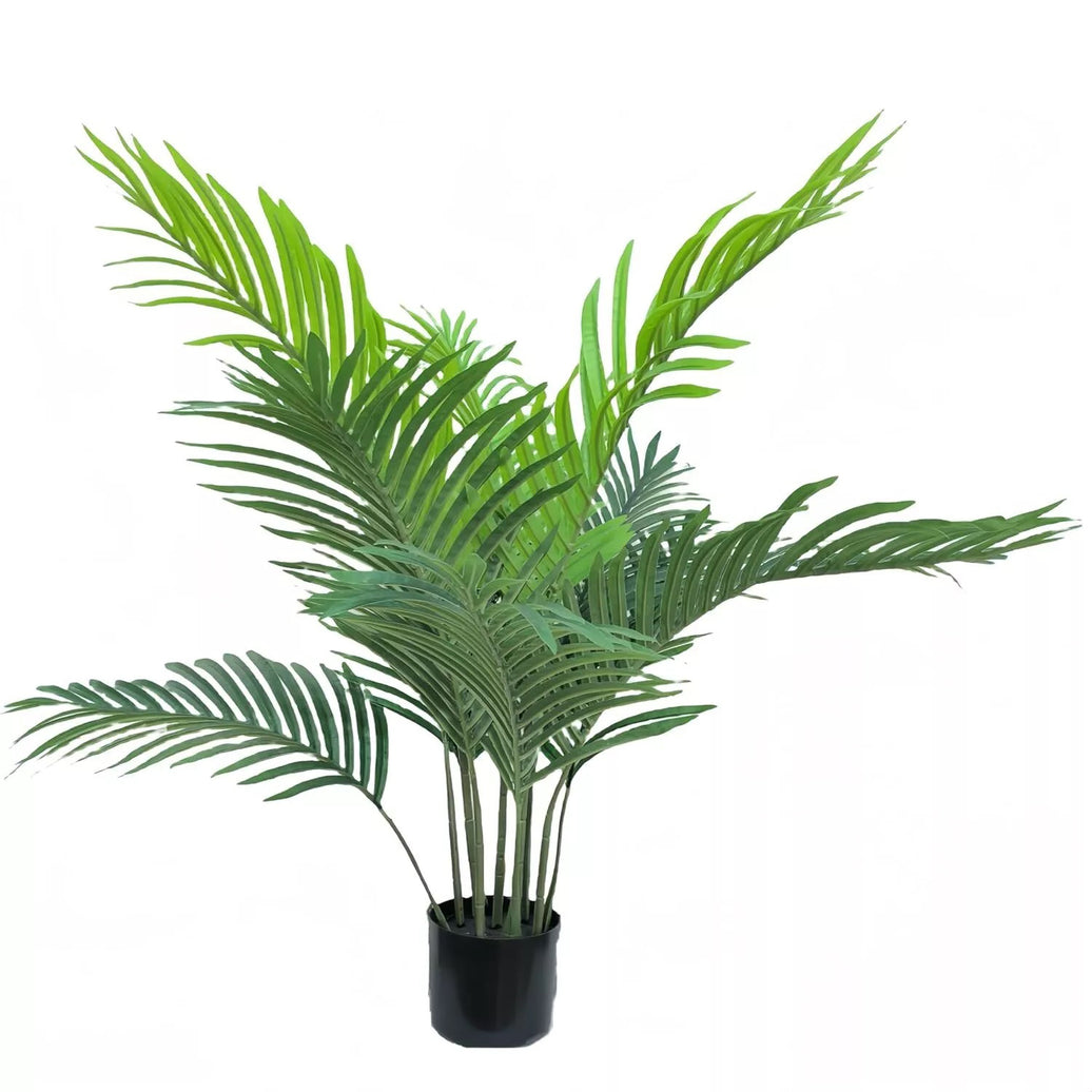 100CM Fake Bambusa Bamboo Tree Indoor Potted Plants Silk Leaves DIY Privacy Decoration