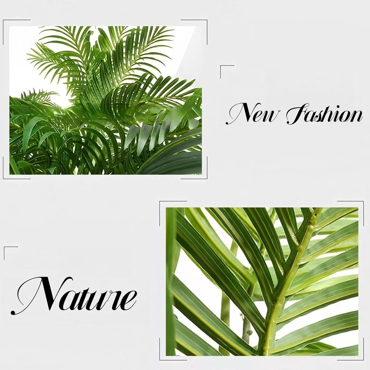 100CM Fake Bambusa Bamboo Tree Indoor Potted Plants Silk Leaves DIY Privacy Decoration