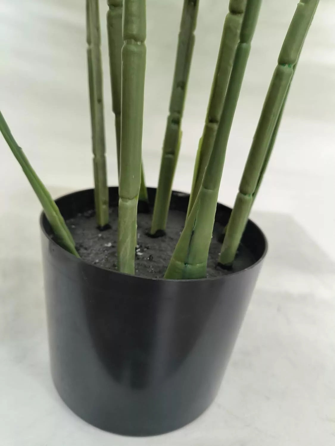 100CM Fake Bambusa Bamboo Tree Indoor Potted Plants Silk Leaves DIY Privacy Decoration