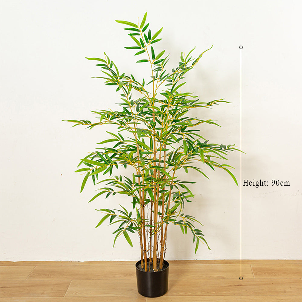 Artificial Plant 90cm High Fake Bamboo Tree Room Plants Garden Indoor Home Decor